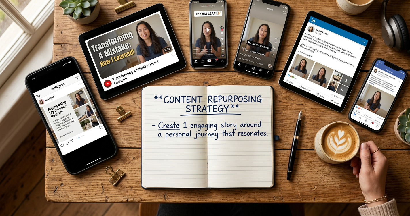 Stop Create Stop Creating From Scratch: The Content Repurposing System for 2026