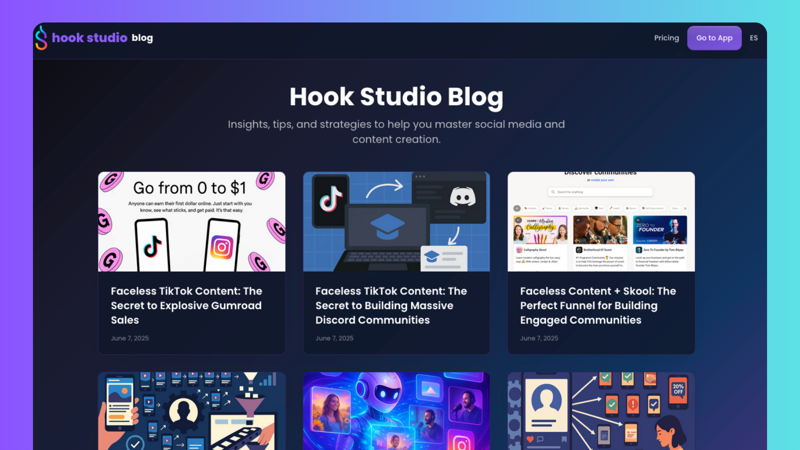 Hook Studio Blog - Insights on Social Media Monetization & Content Creation